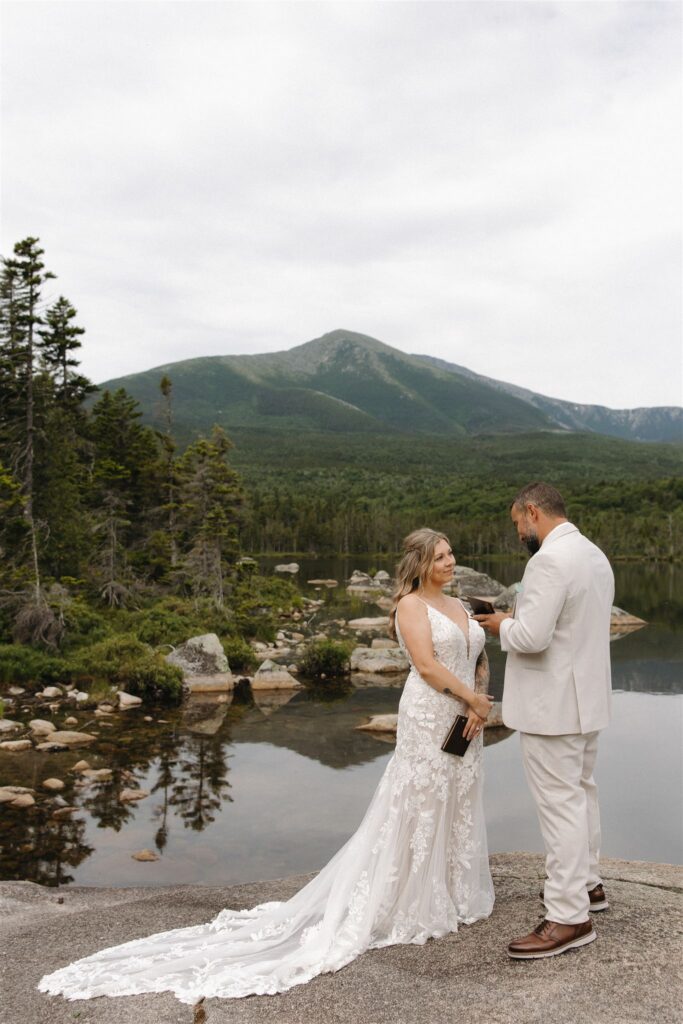Elopement in Baxter State Park, Maine