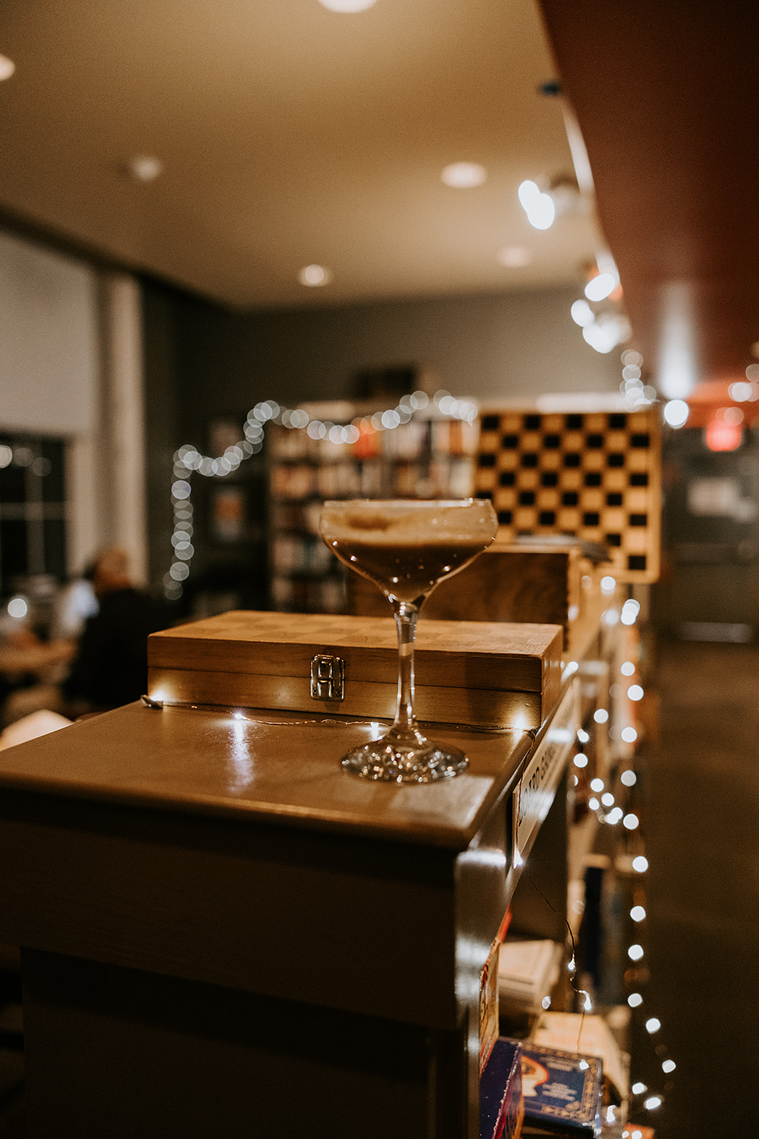 details of a stunning New Hampshire library engagement