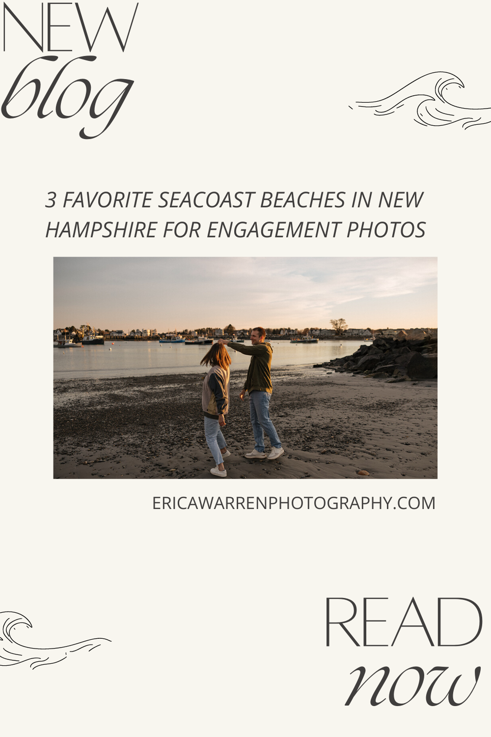 3 Favorite Seacoast beaches for your New Hampshire engagement