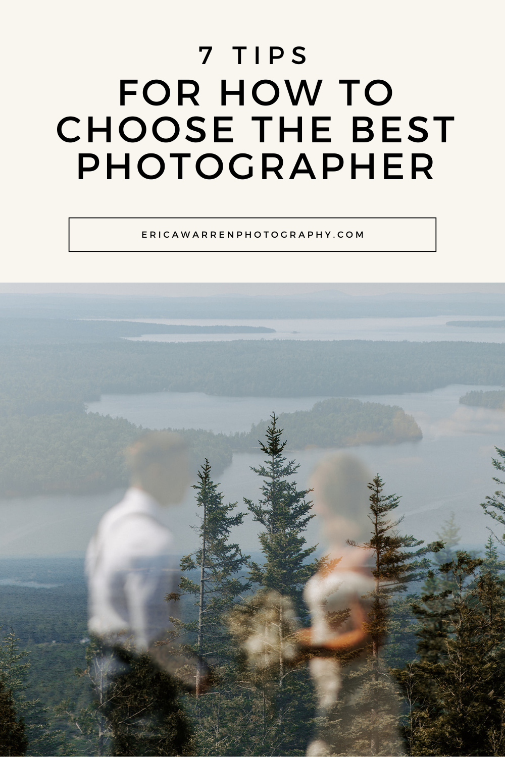 7 tips for how to choose the photographer for your Acadia national park elopement