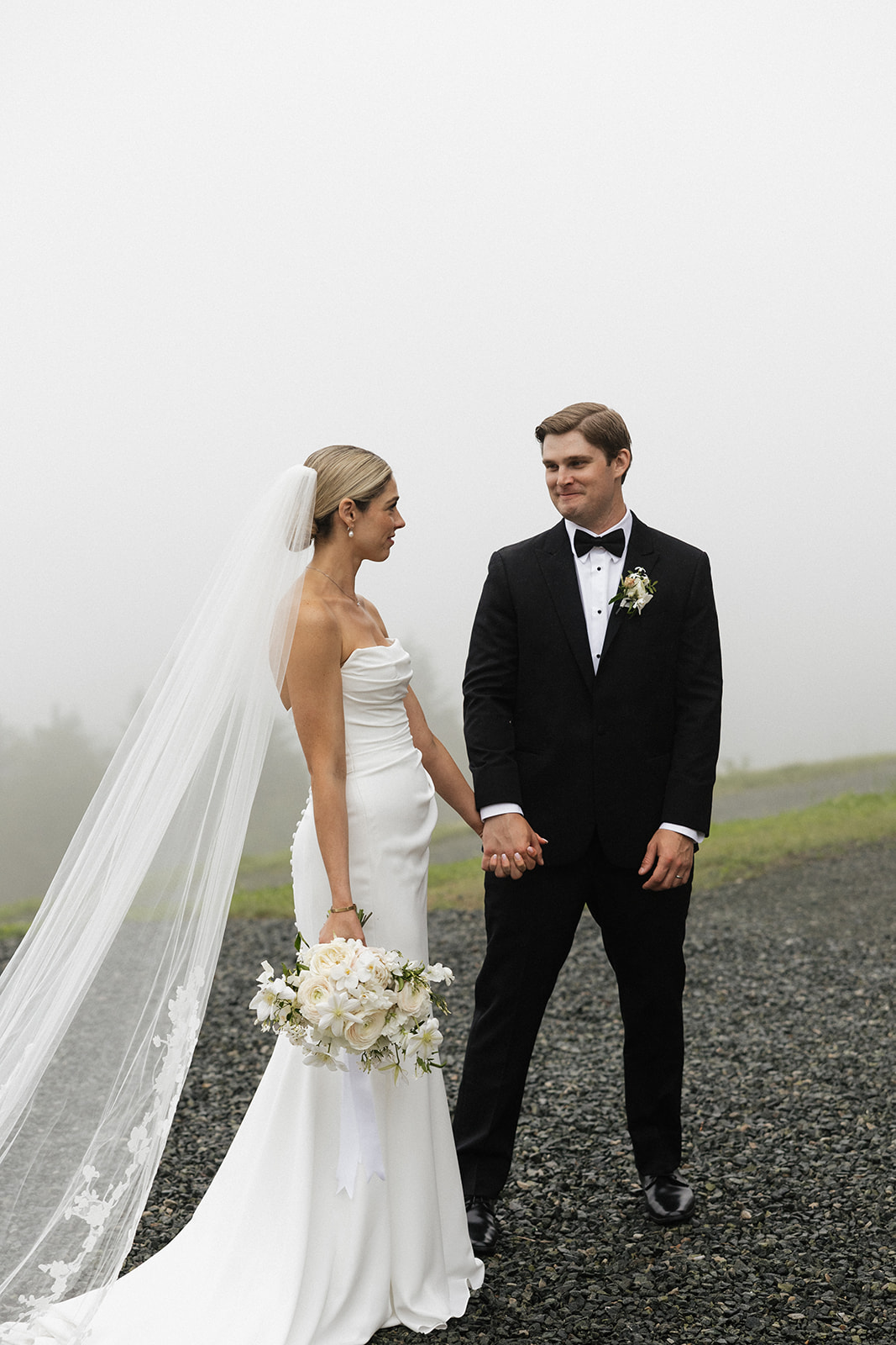 stunning bride and groom photos from a dreamy New Hampshire wedding day