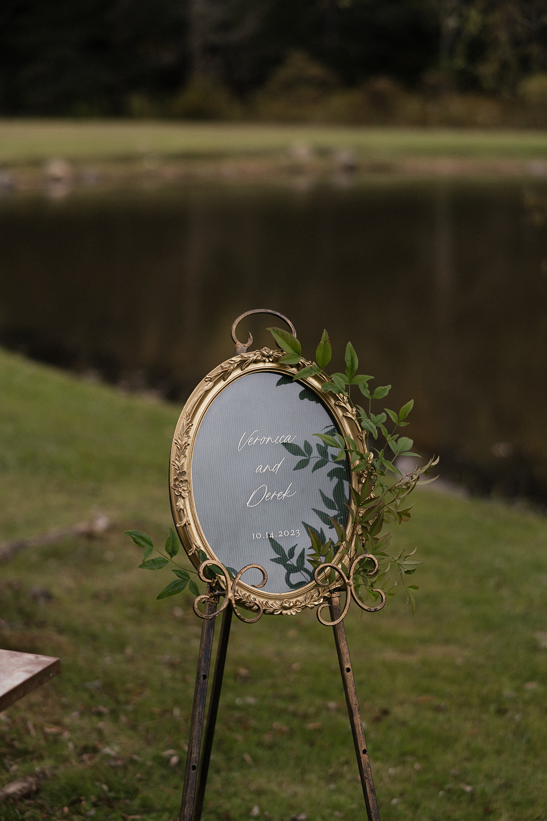 elegant details of a Vermont wedding day