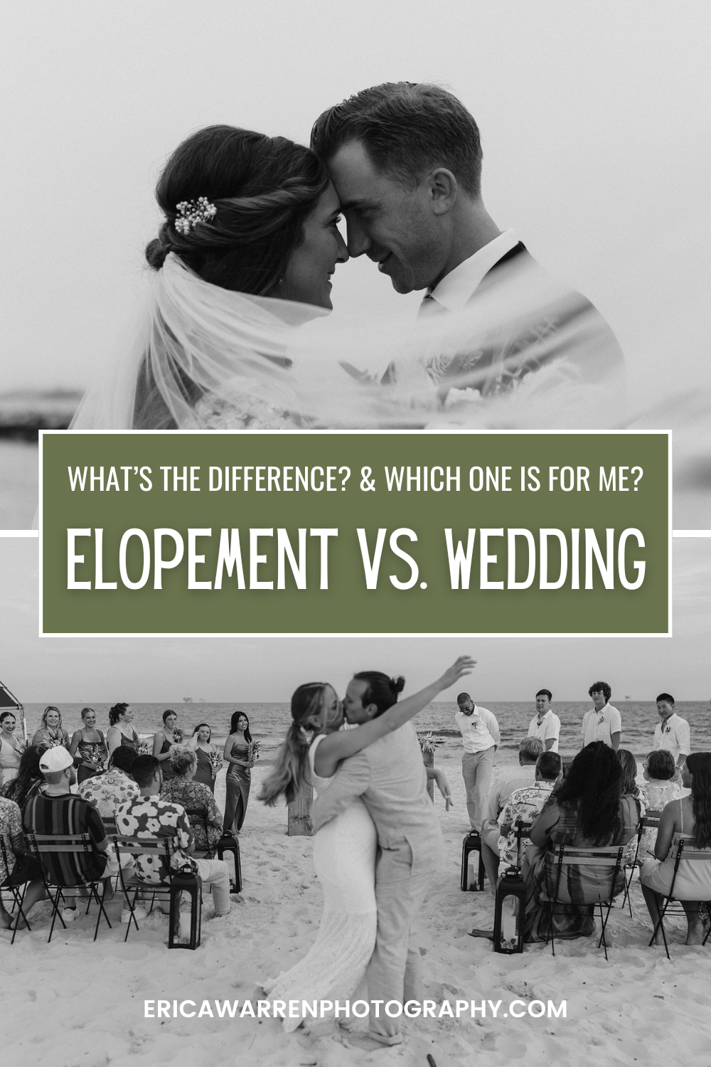 how to choose elopement vs. wedding from Erica Warren Photography