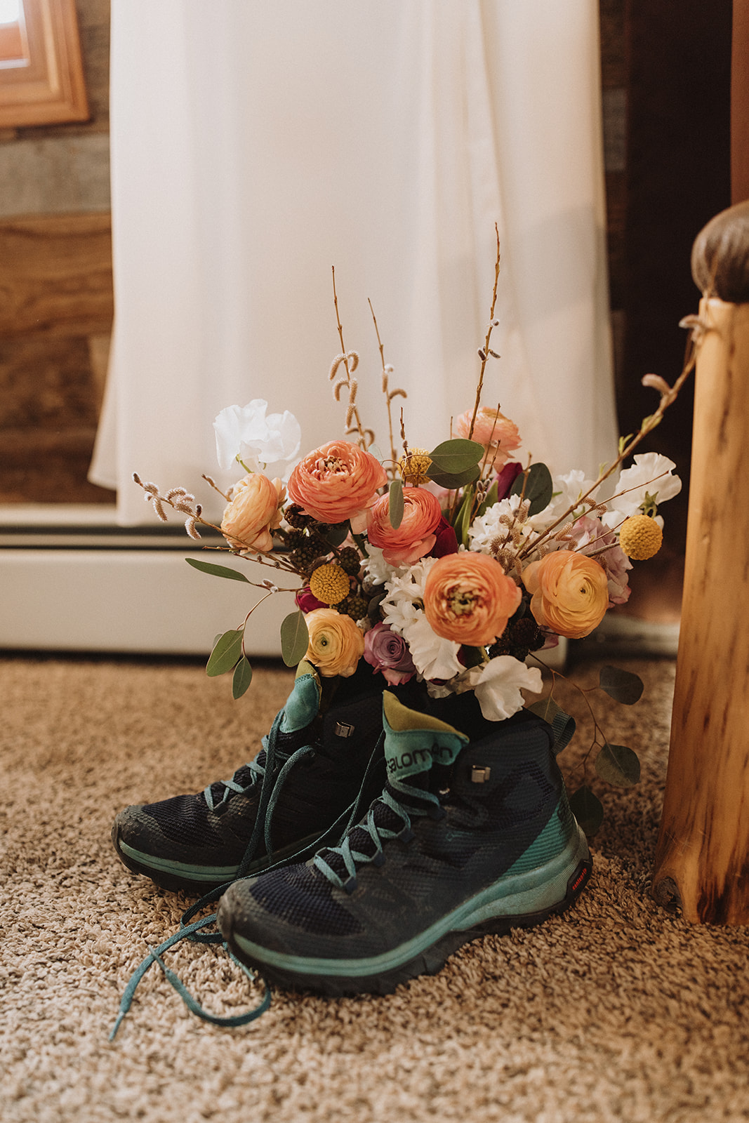 beautiful detail shot of a classy elopement day