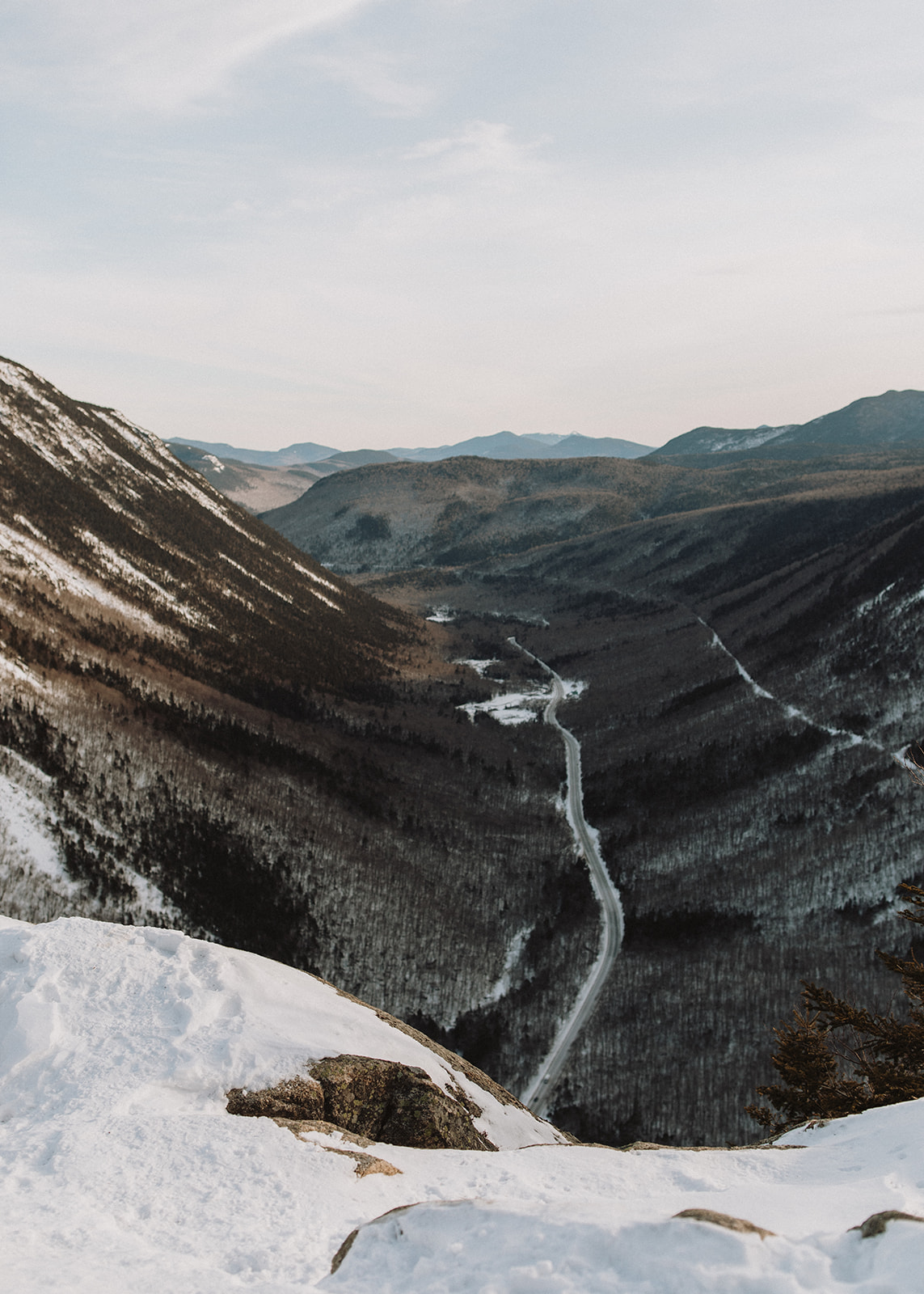 stunning New Hampshire landscape view