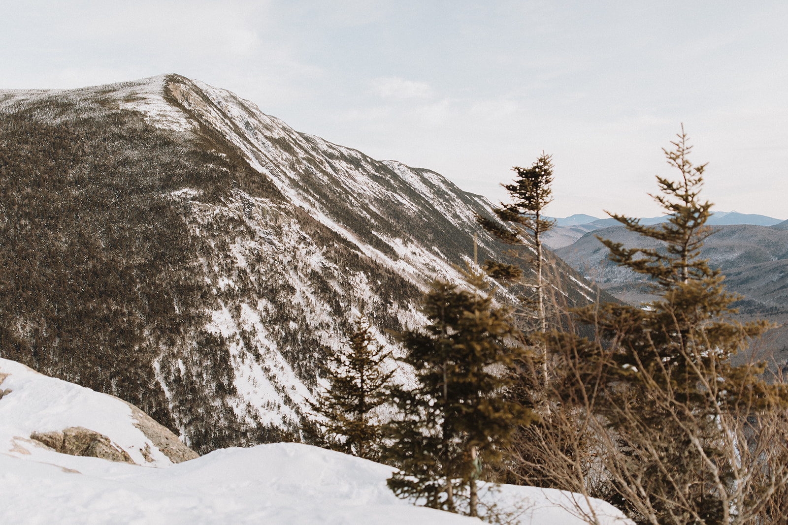 stunning New Hampshire landscape view