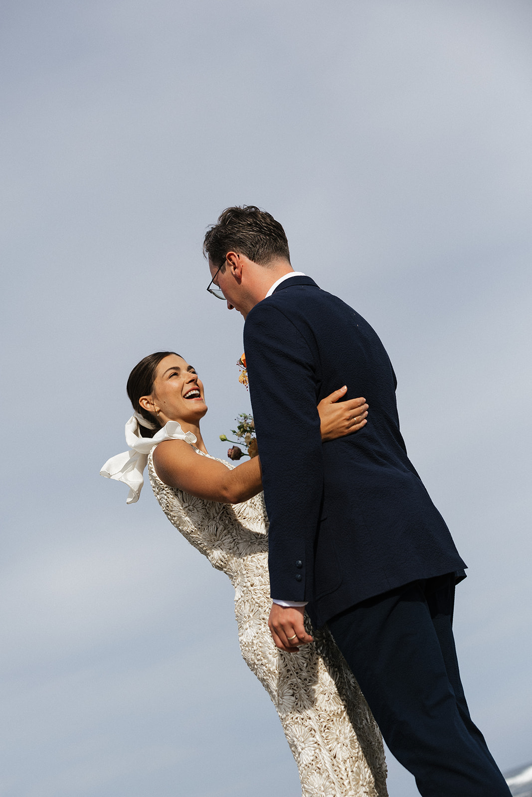 stunning coastal Maine wedding shot by Erica Warren Photography