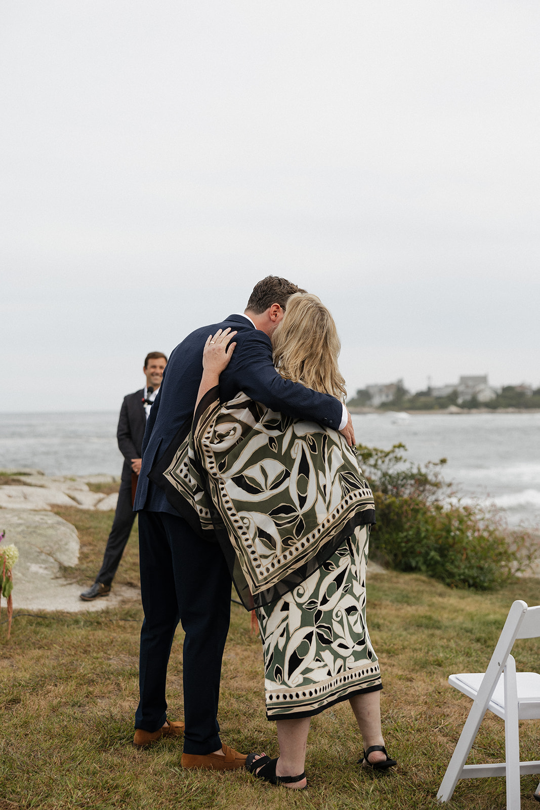 stunning coastal Maine wedding shot by Erica Warren Photography