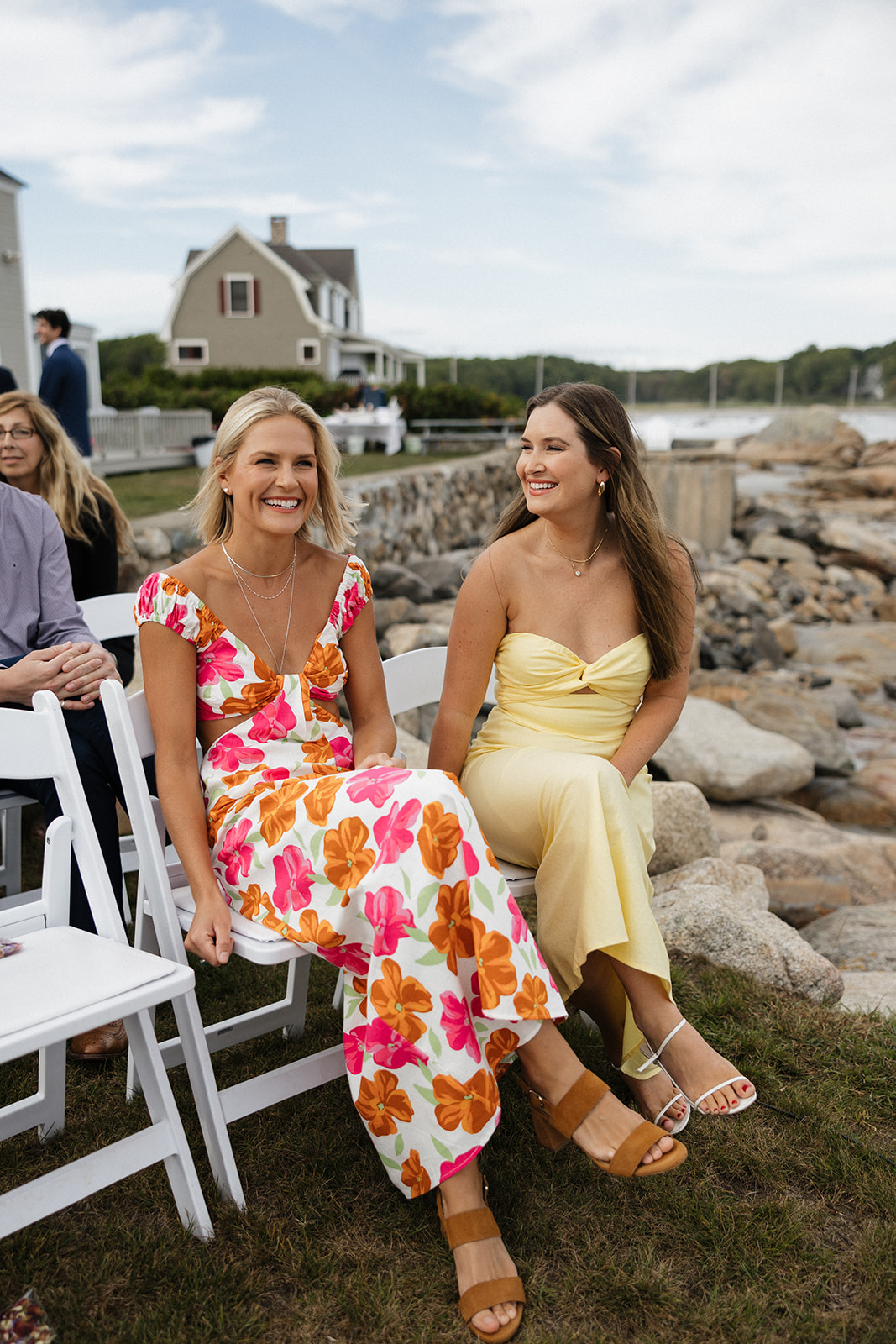 stunning coastal Maine wedding shot by Erica Warren Photography