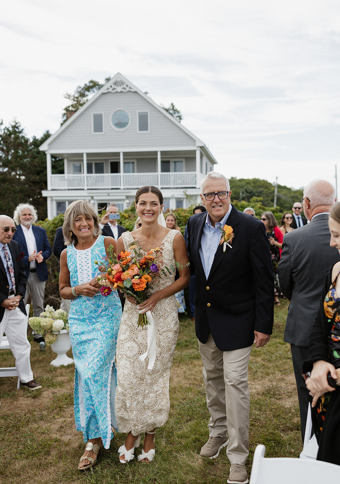 stunning coastal Maine wedding shot by Erica Warren Photography