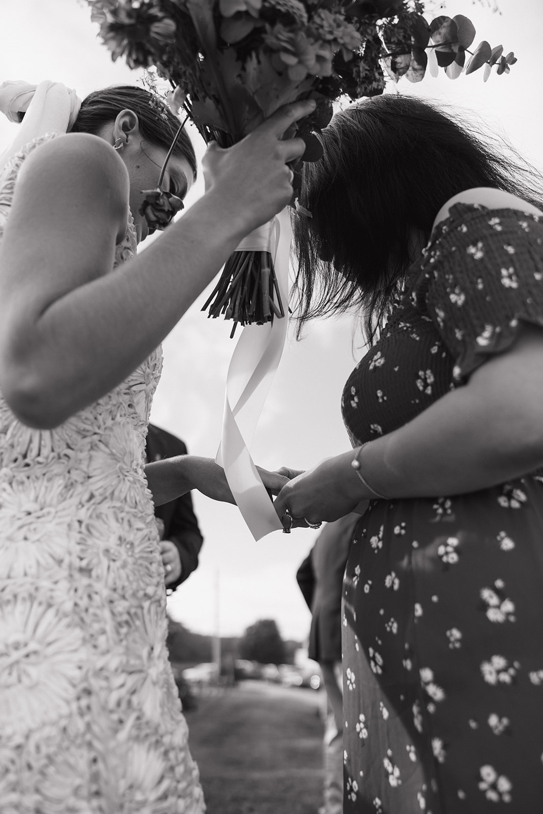 stunning coastal Maine wedding shot by Erica Warren Photography