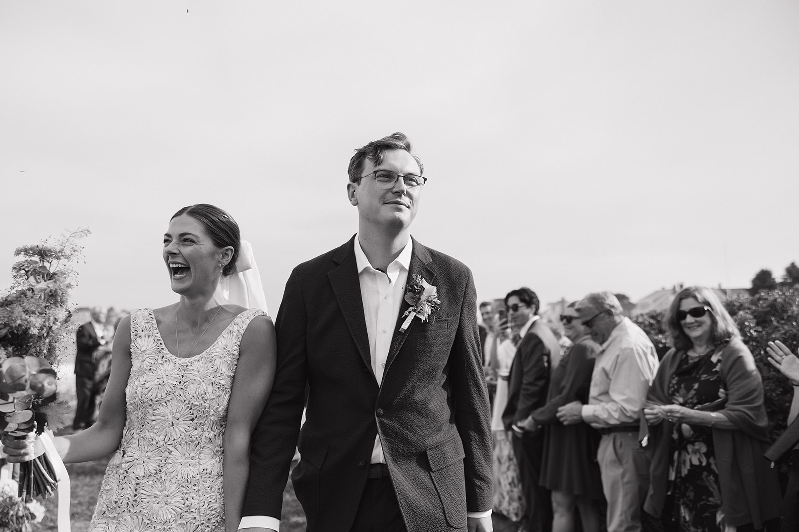 stunning coastal Maine wedding shot by Erica Warren Photography