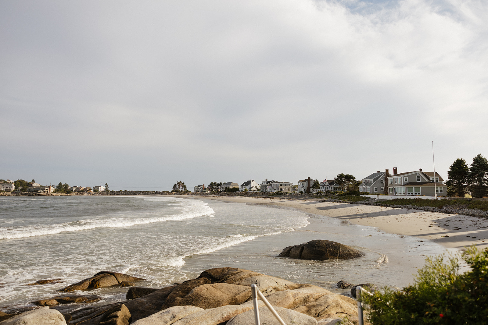 stunning coastal Maine wedding shot by Erica Warren Photography