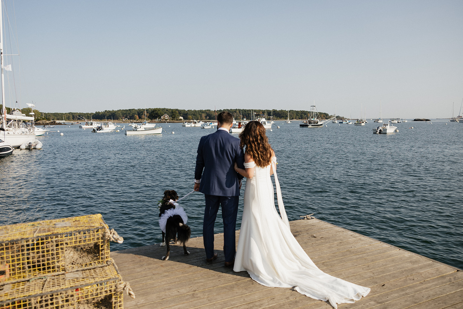 Elegant southern Maine wedding photography from Erica Warren Photography