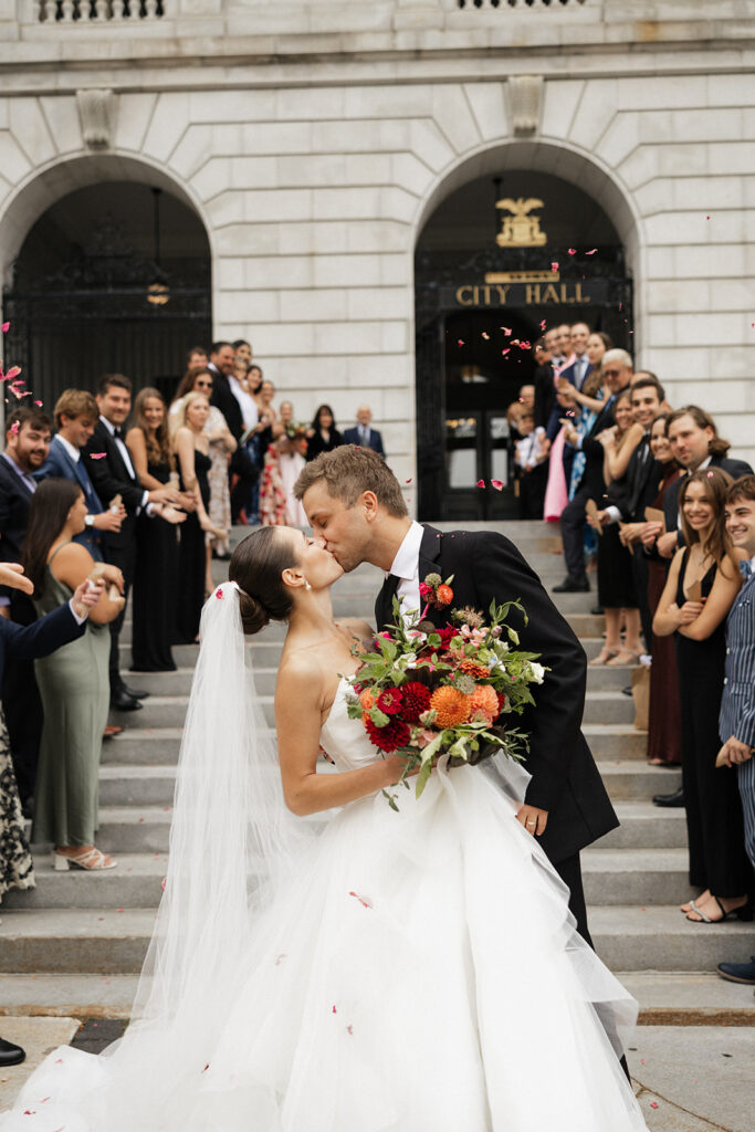Portland Maine City Hall wedding