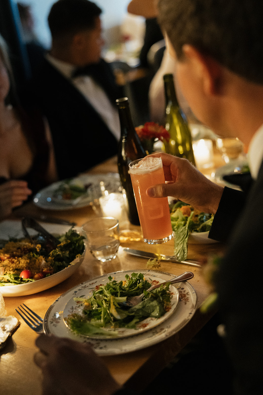 Wedding reception at Chaval in Portland, Maine