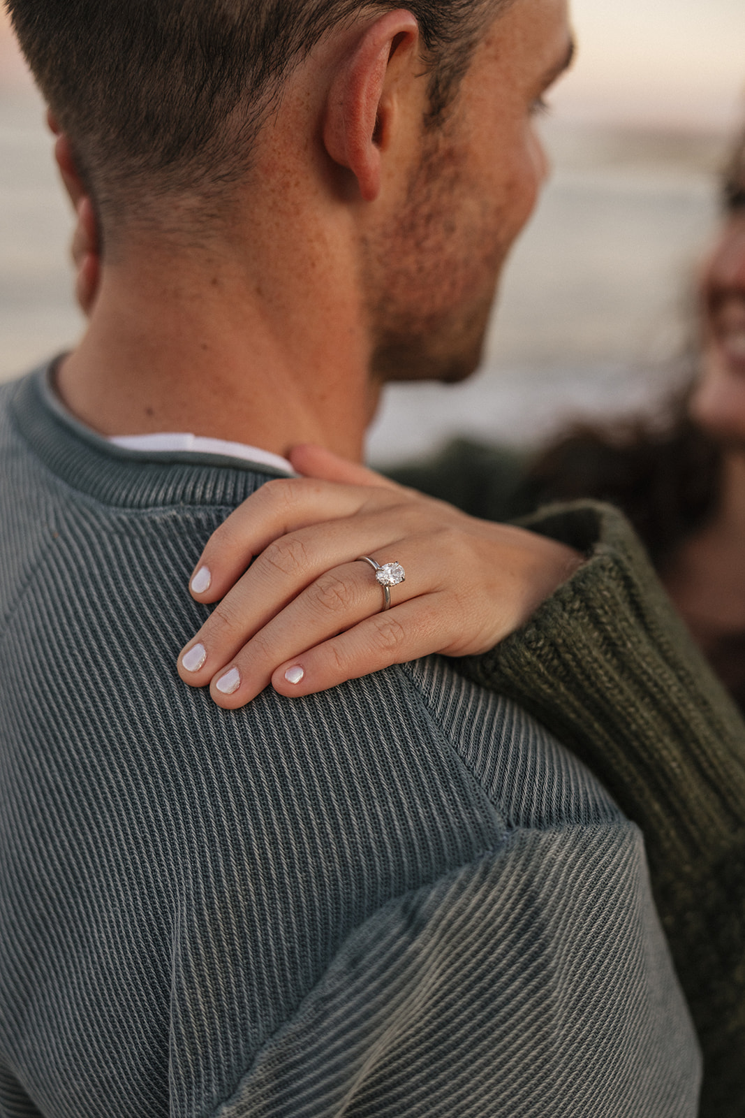 stunning East Coast engagement photo from Erica Warren