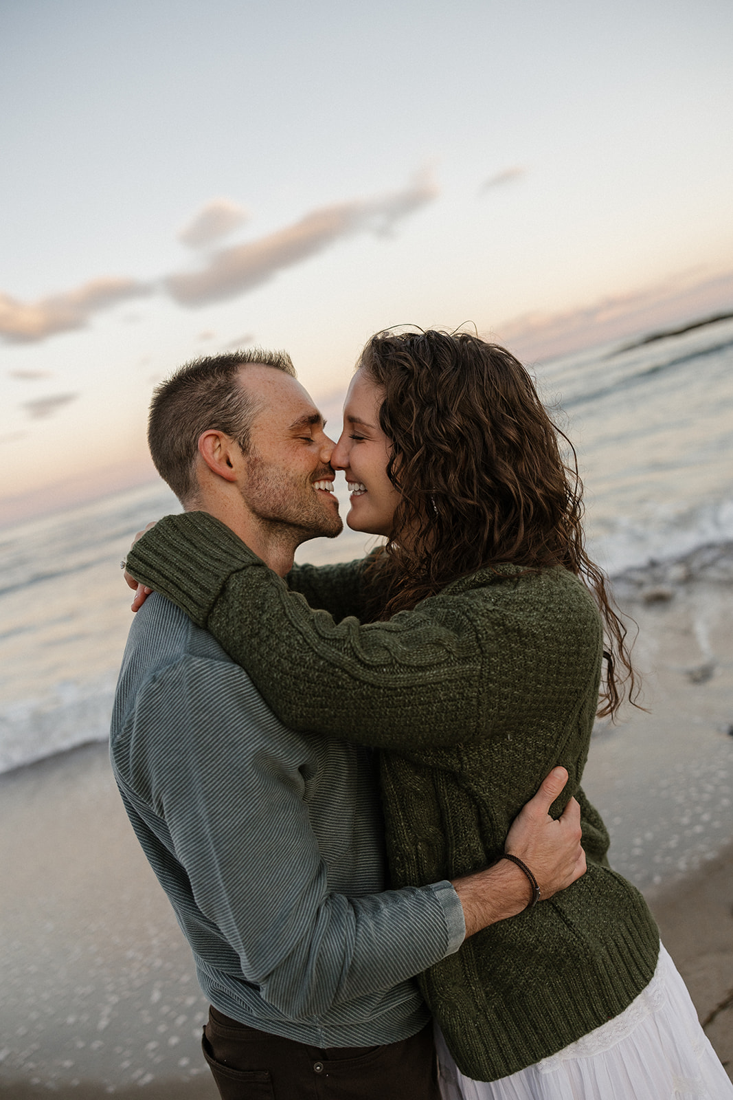stunning East Coast engagement photo from Erica Warren