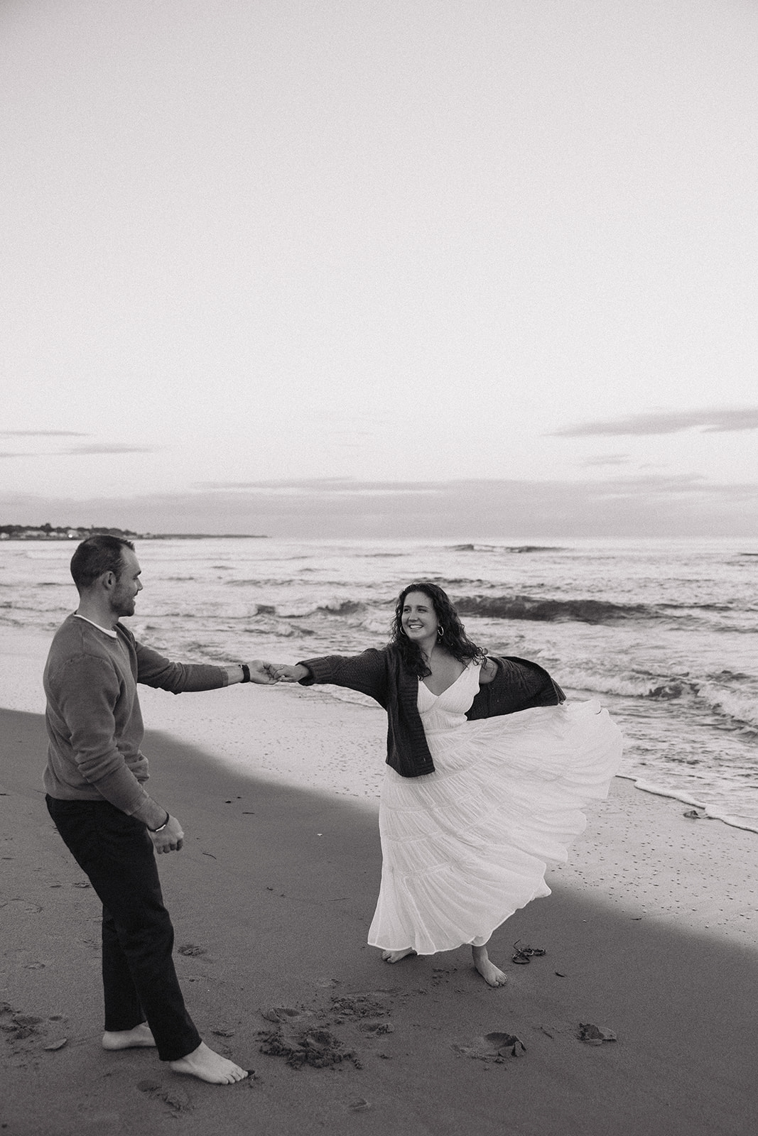 stunning East Coast engagement photo from Erica Warren