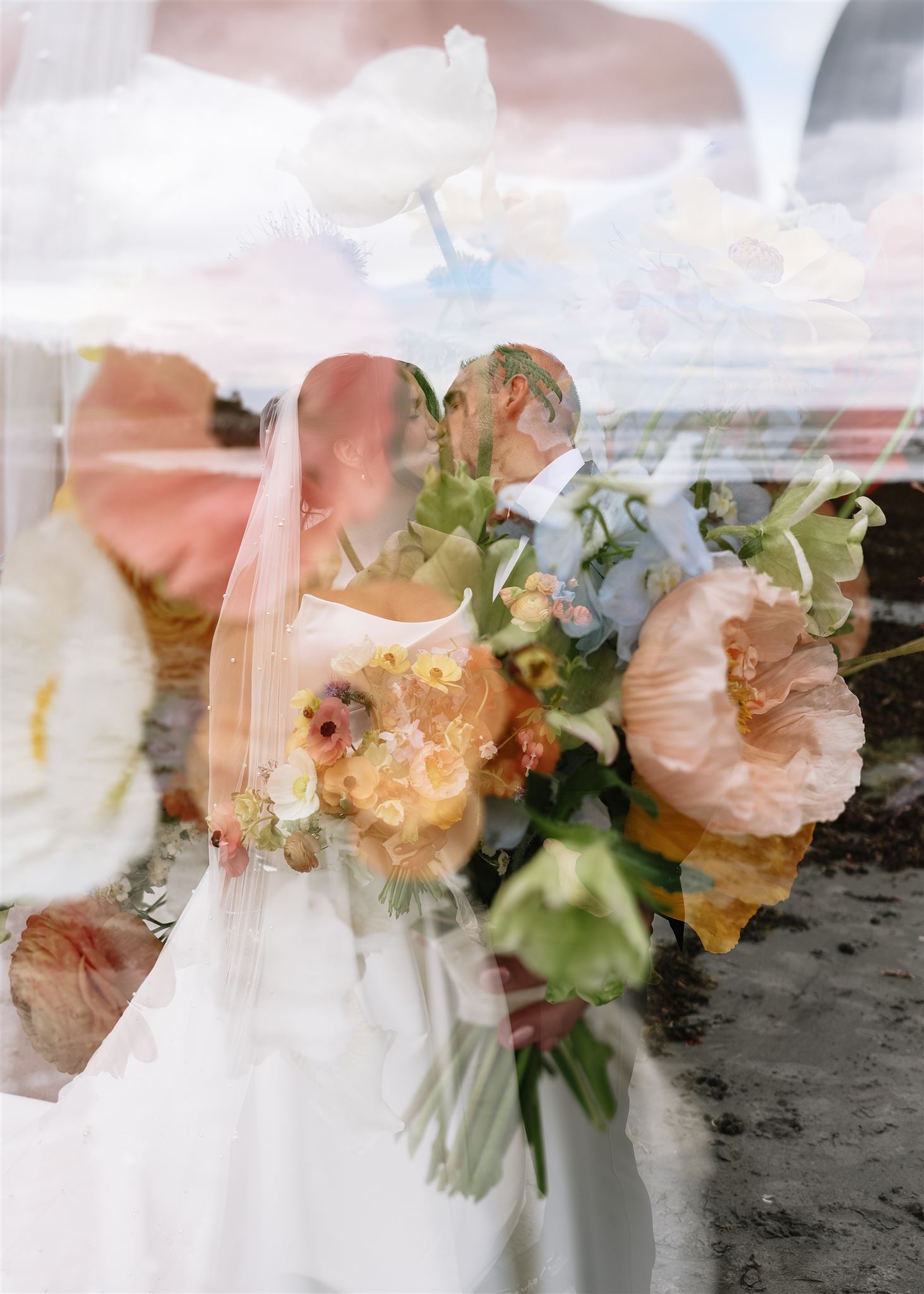 cinematic wedding photo from Erica Warren Photography