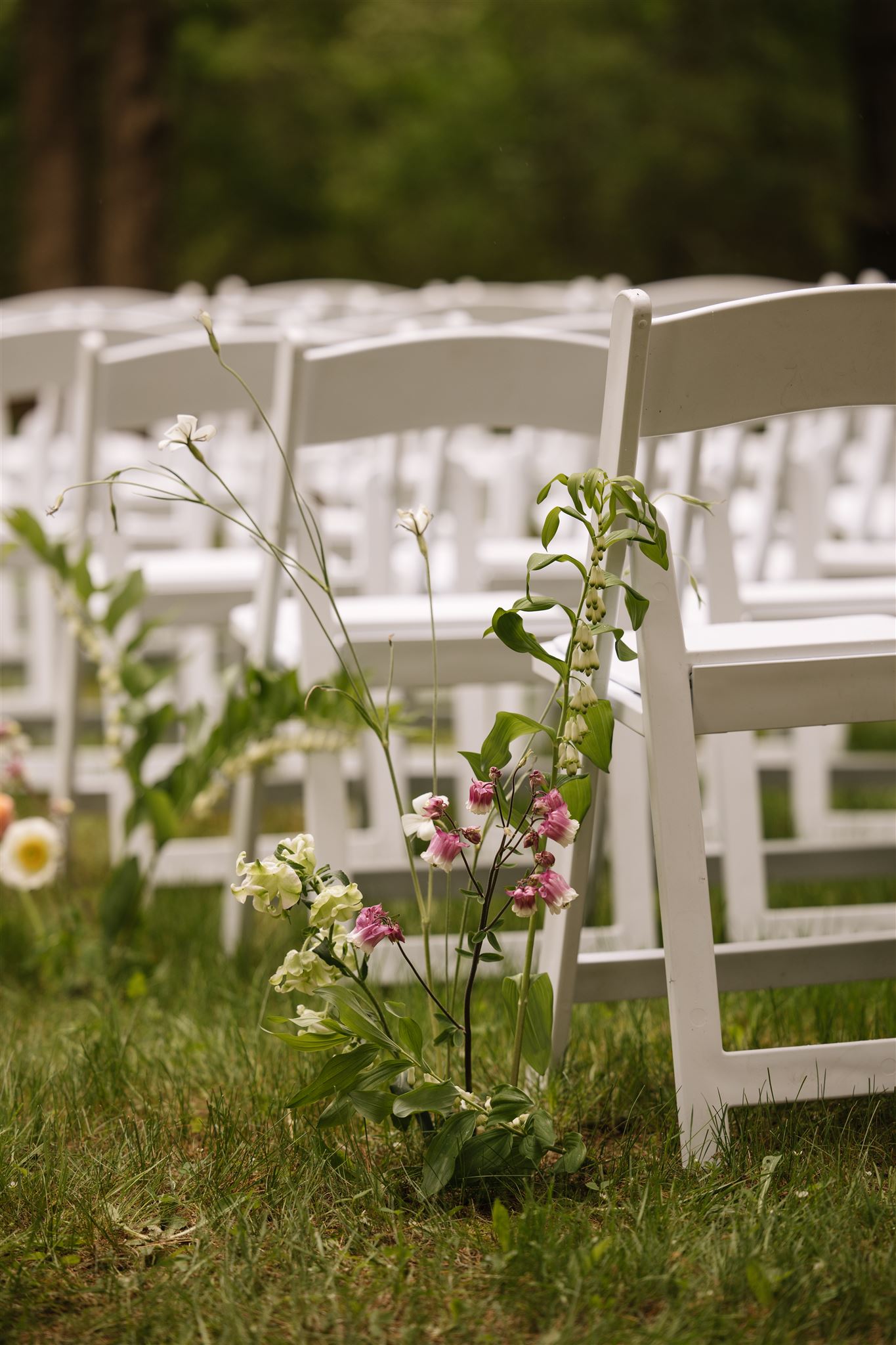Ceremony site at Sunday Supper in Kittery Maine