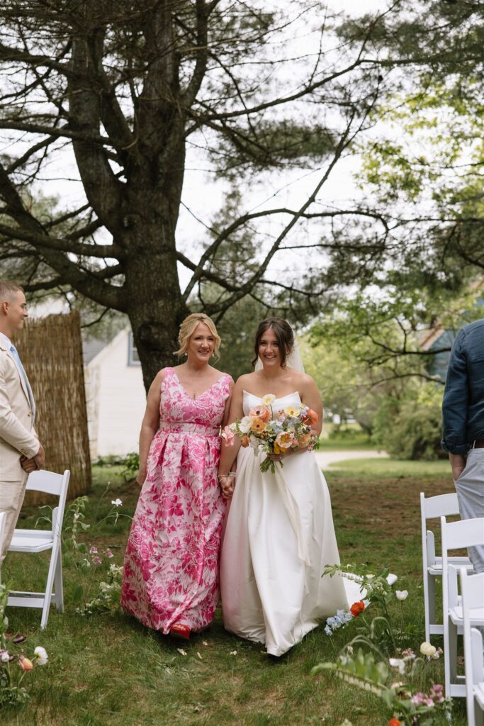 Ceremony at Sunday Supper in Kittery, Maine
