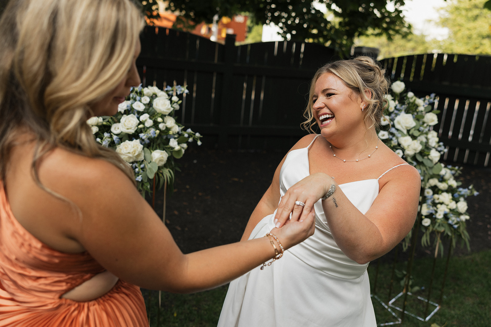documentary style wedding photography often takes more time, make sure to pencil in more time into your wedding photography timeline!