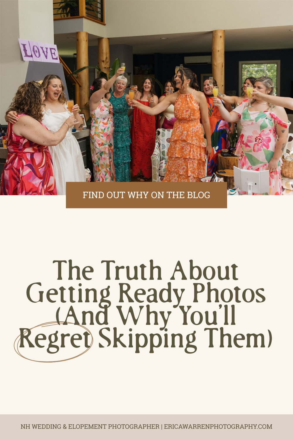 The truth about getting ready photos!