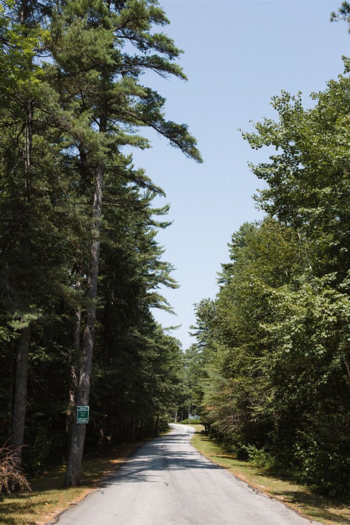 documentary style detail photo from a beautiful Sebago Lake wedding day in Maine