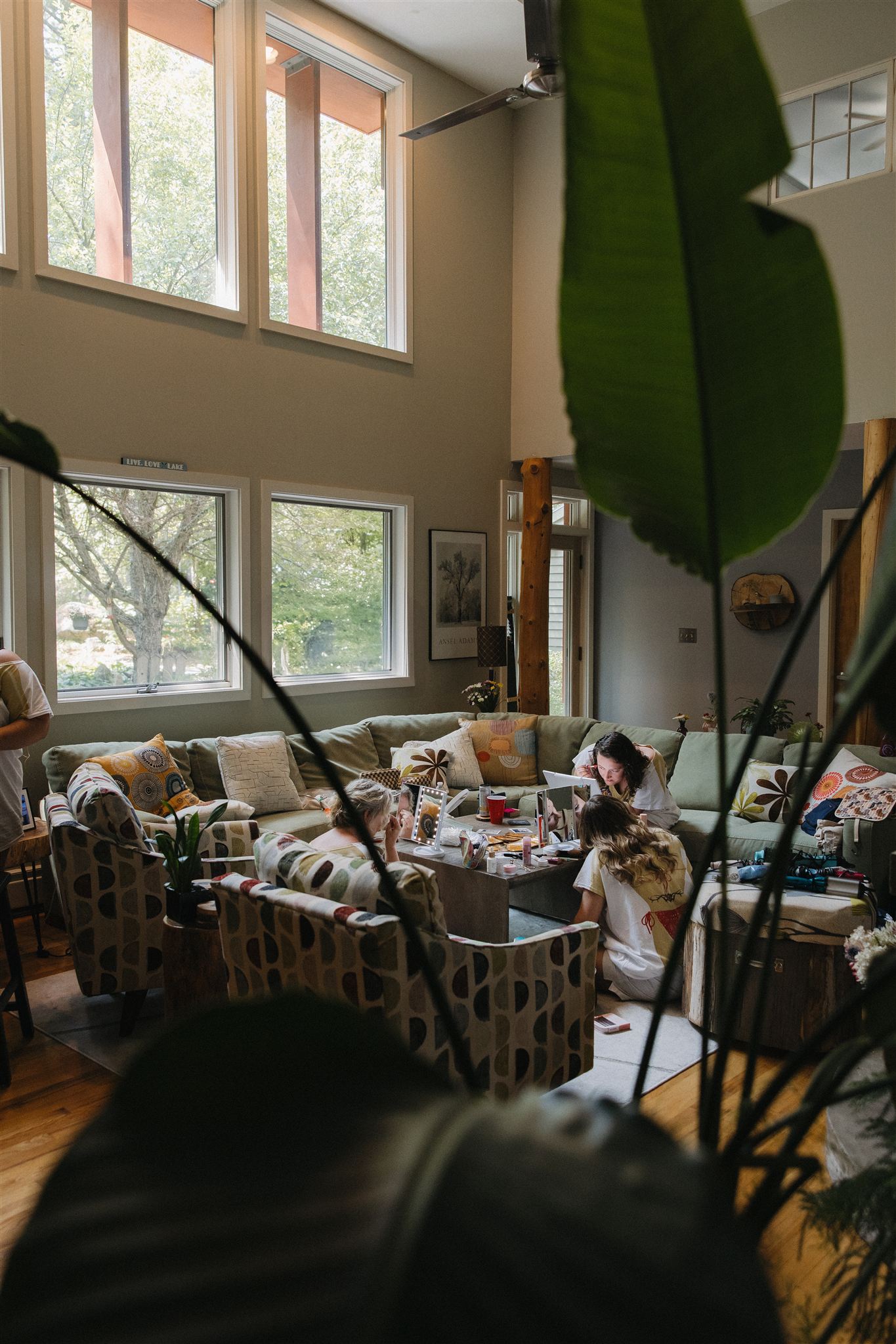documentary style detail photo from a beautiful Sebago Lake wedding day in Maine