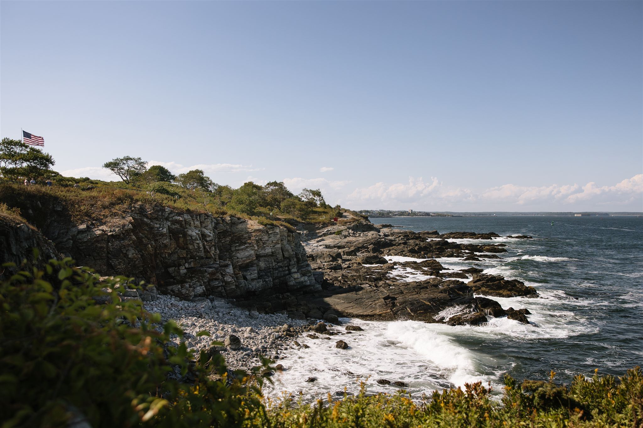 documentary photos from a stunning Portland Maine wedding day