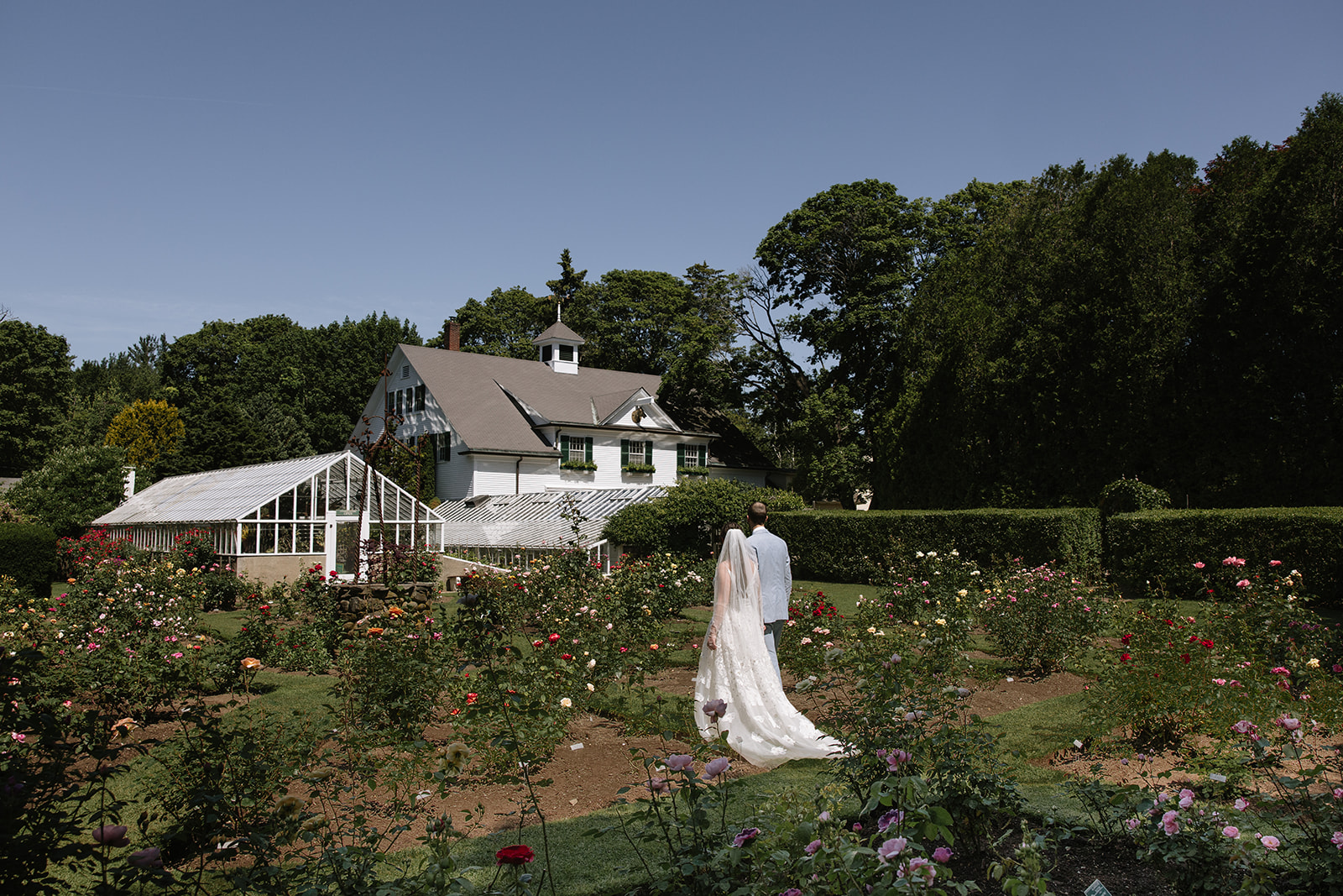 documentary style photos from a stunning fuller gardens elopement