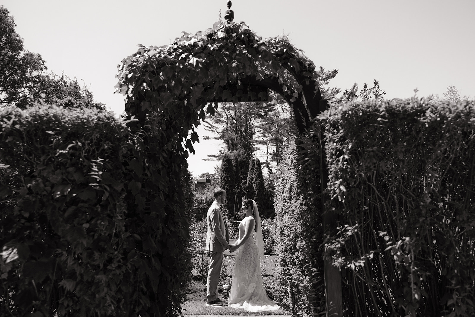 documentary style photos from a stunning fuller gardens elopement
