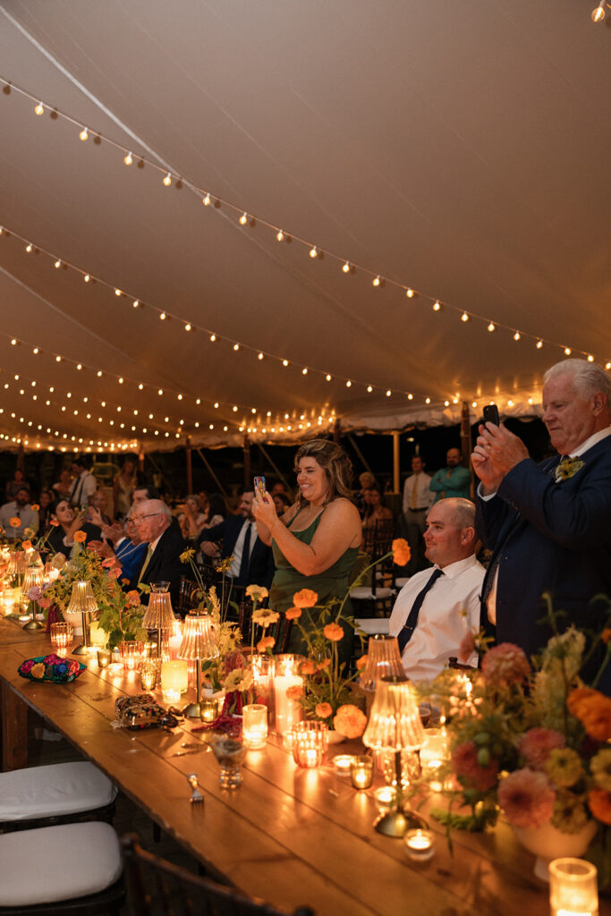 documentary style wedding photos from a mount hope farm wedding reception a top Rhode island wedding venue