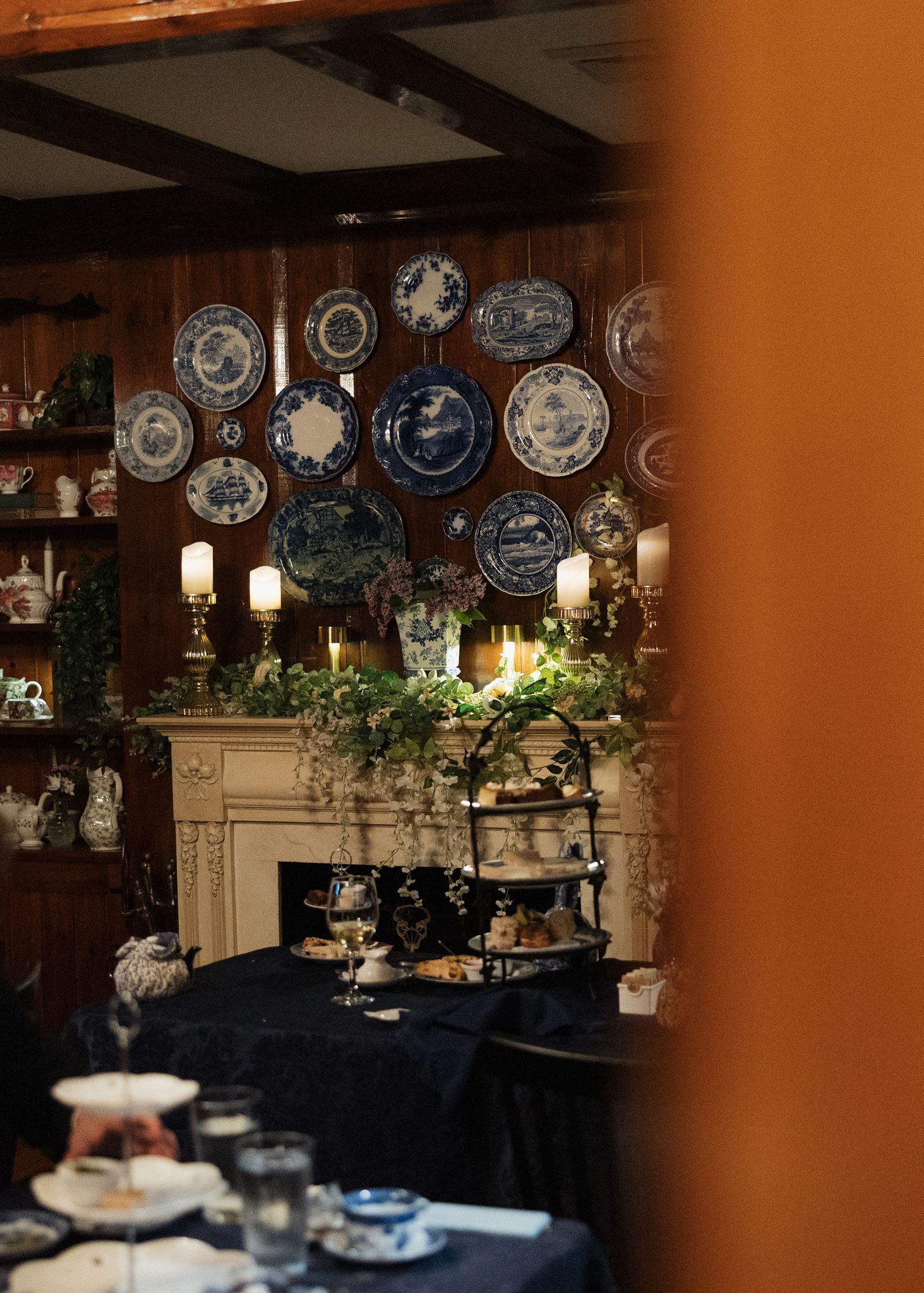 nostalgic wedding reception venue is perfect vibe for a cozy intimate wedding reception